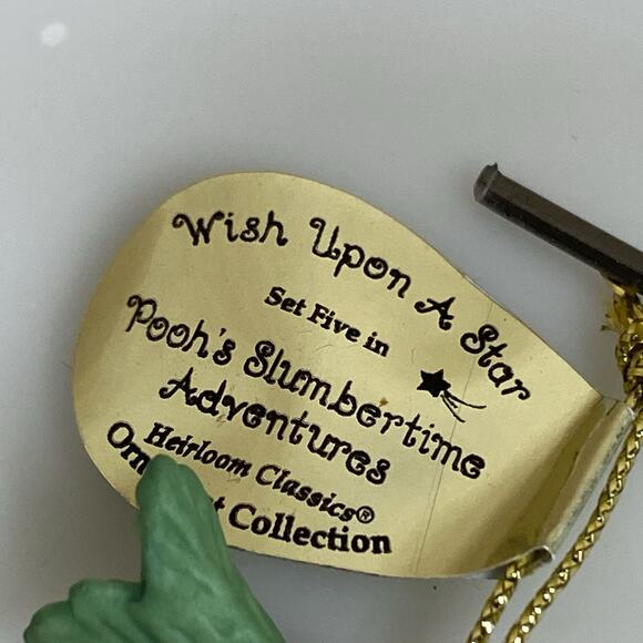 Bradford Editions Pooh’s Slumbertime Adventures Ornament Wish Upon A Star Rabbit - Picture 6 of 9